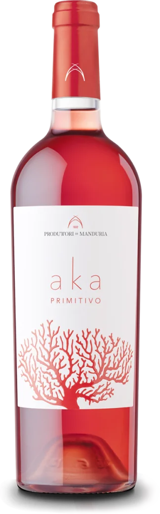 Wino wytrawne różowe Aka Salento IGT Primitivo Rosato