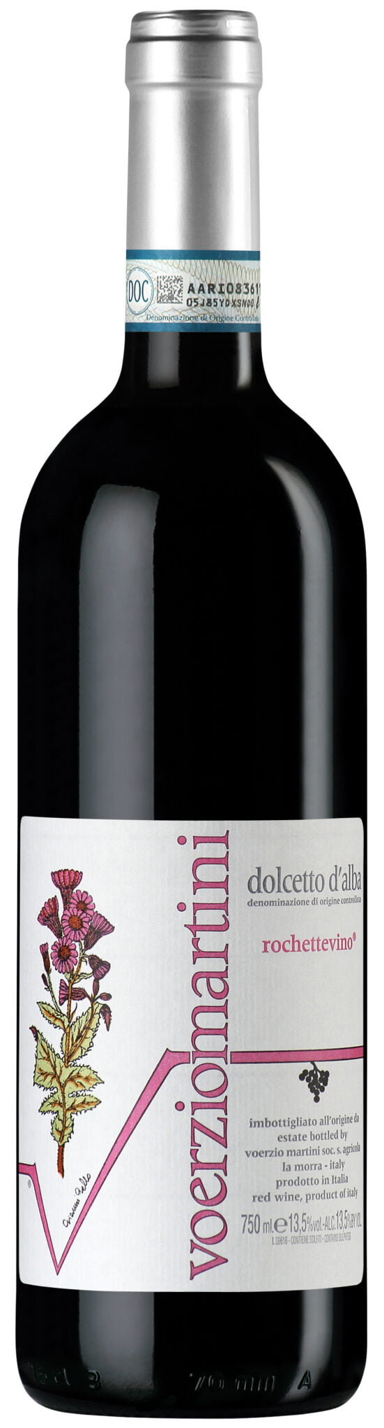 Dolcetto d’Alba DOC Rochettevino Wino wytrawne czerwone Dolcetto d’Alba DOC Rochettevino