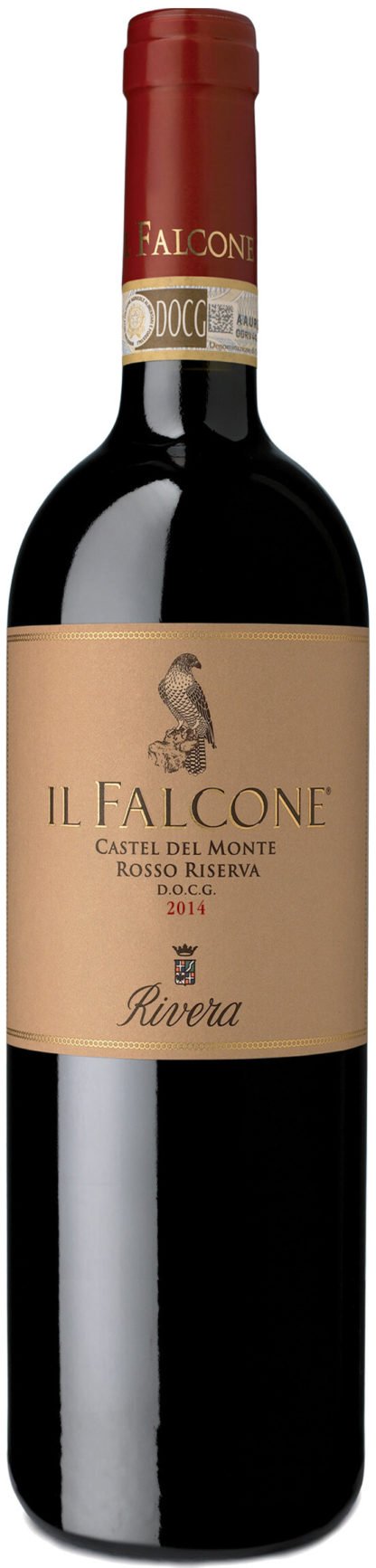 Wino wytrawne czerwone Il Falcone Castel del Monte Rosso DOCG Riserva