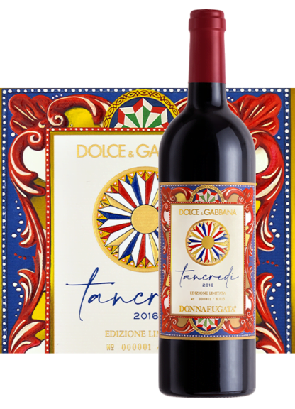 Wino wytrawne czerwone Tancredi Dolce&Gabbana Terre Siciliane IGT Rosso