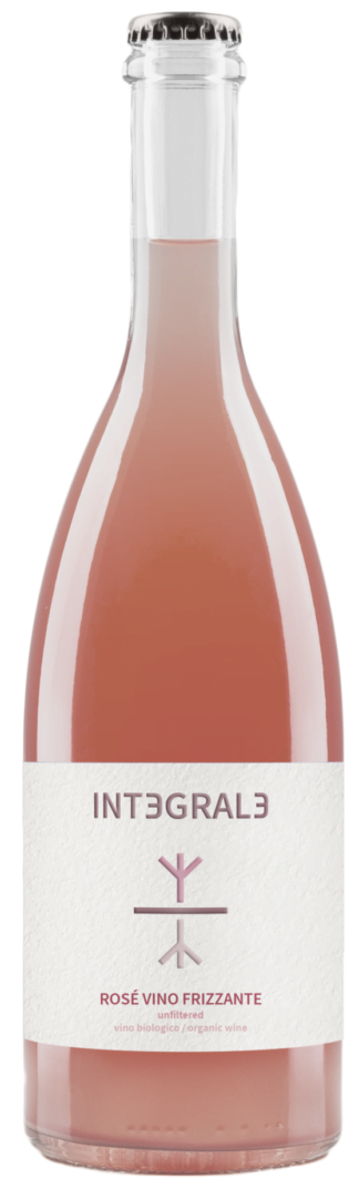 Wino wegańskie naturalne wytrawne różowe musujące Rosé Frizzante BIO Pét-Nat Unfiltered