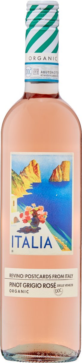 Wino różowe REVINO: Postcards from Italy (Capri) Pinot Grigio Rosè DOC delle Venezie Organic