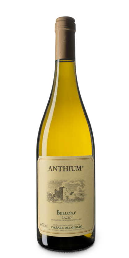 Wino białe wytrawne Anthium Bellone di Anzio