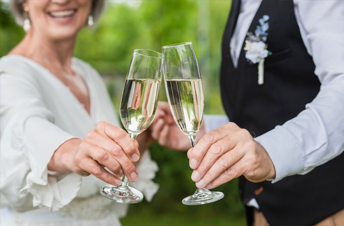 Wino dla młodej pary