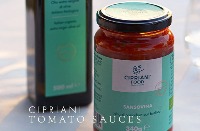 Sosy pomidorowe organic Cipriani Food - słoiczek