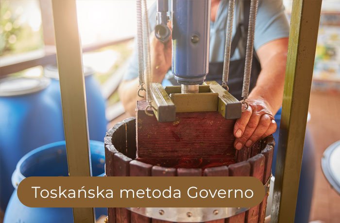 Toskańska metoda produkcji wina Governo