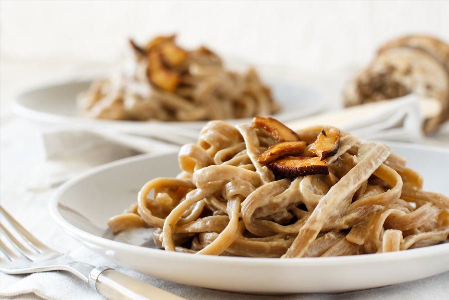 Tagliatelle al funghi porcini