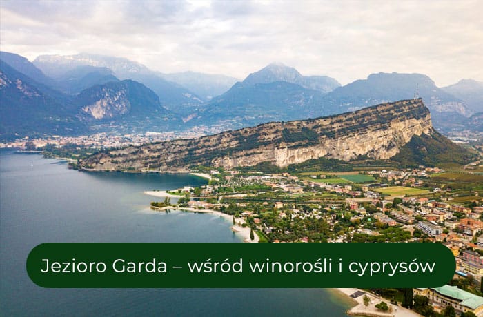 Wioska nad brzegiem Gardy
