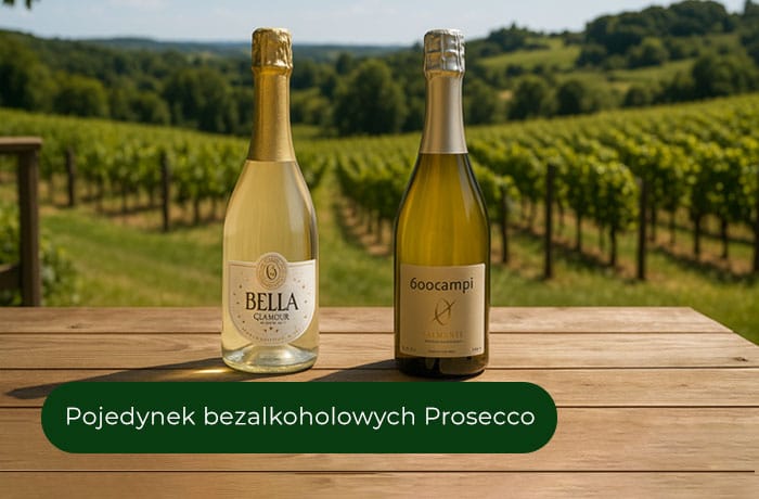 Pojedynek bezalkoholowych Prosecco