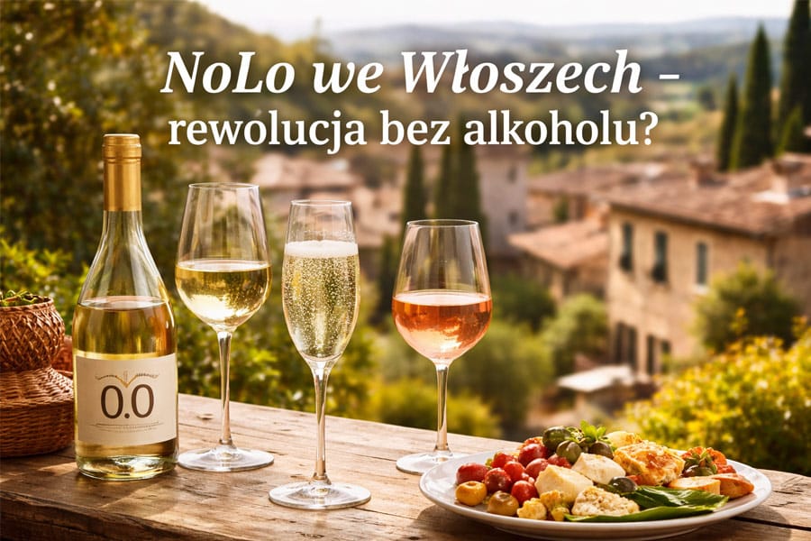 NoLo we Włoszech – czy rewolucja bez alkoholu zmieni kulturę wina?