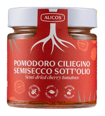 Pomodoro Ciliegino Semisecco sott'olio