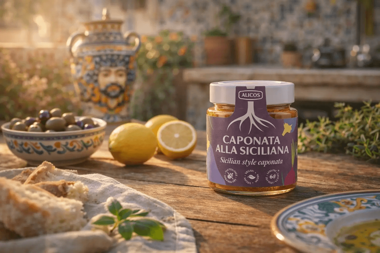 caponata alla siciliana plener