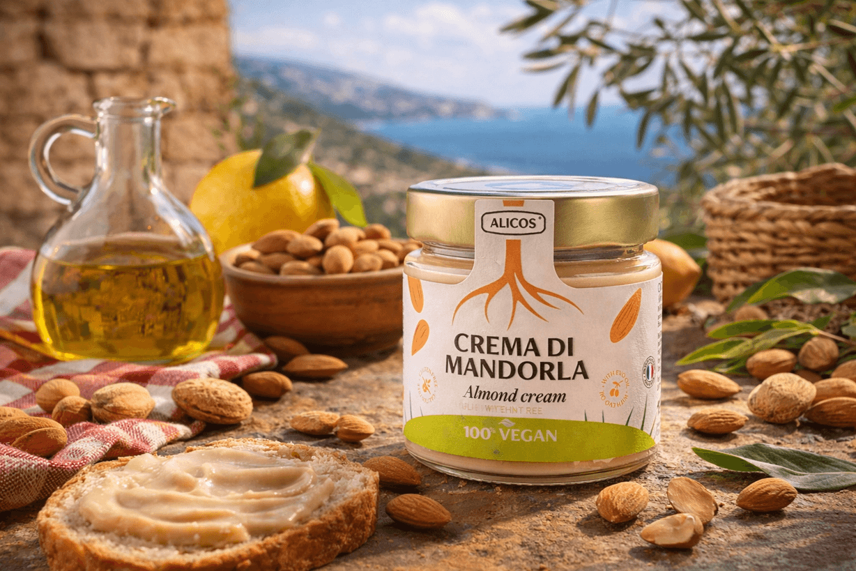 crema di mandorle vegana plener