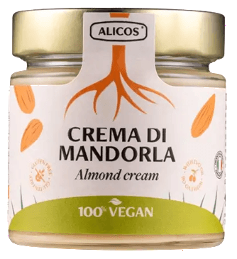 crema di mandorle vegana